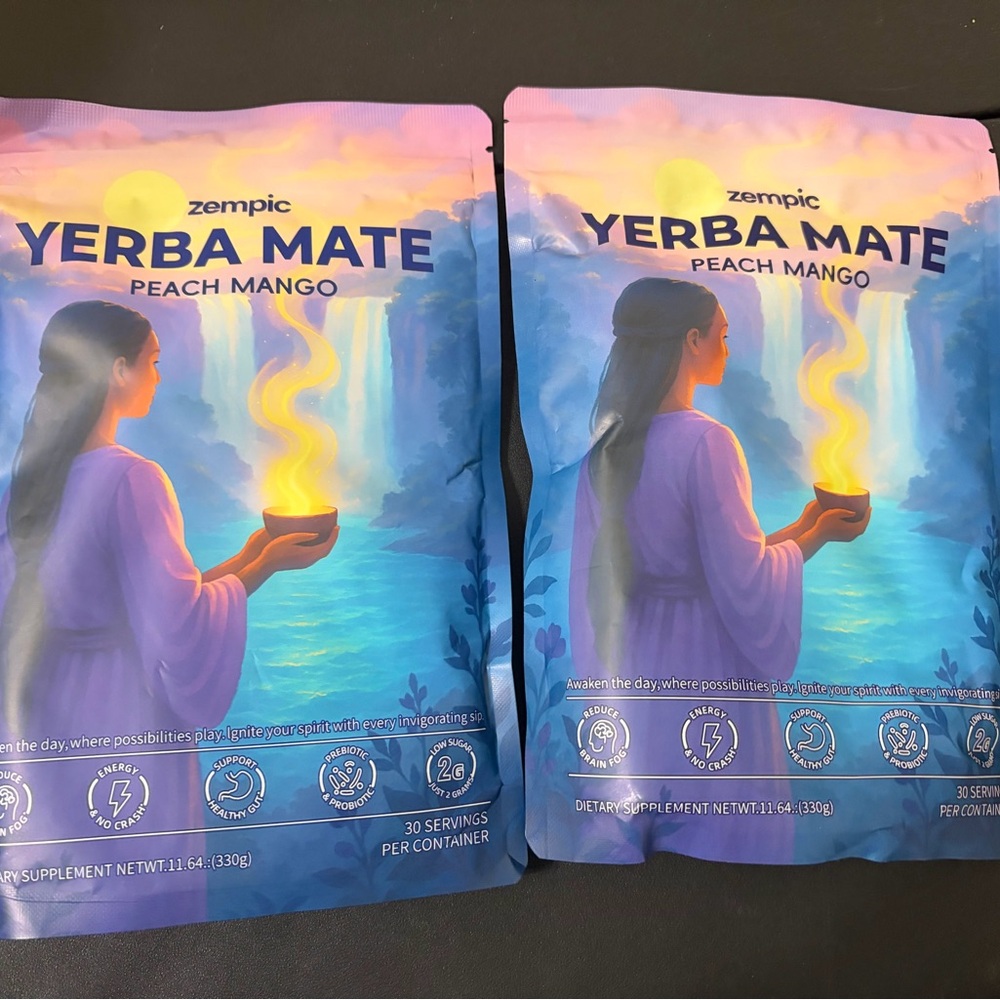 Zempic Yerba Mate Peach Mango Tea